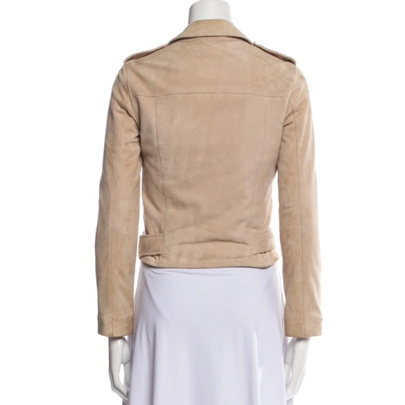 ALL SAINTS Balfern suede leather jacket - Picture 2 of 8